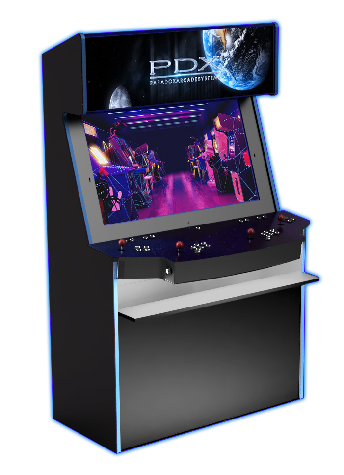 4 Player Arcade ECO Slim Affordable Multicade — Paradox Arcade Systems